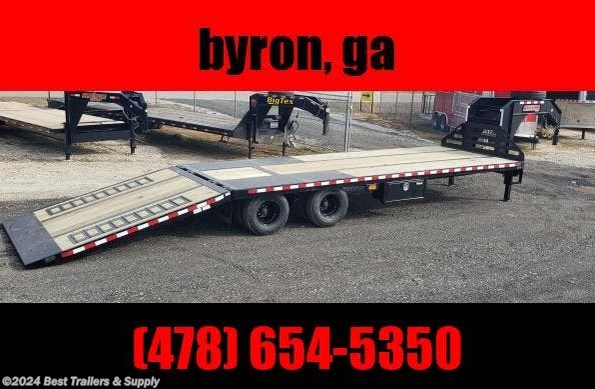 2024 Midsota 102 X 32 Gooseneck 12 ton delux hydraulic dove tra available in Byron, GA