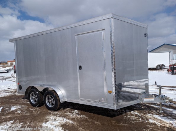 2024 EZ-Hauler 7.5x14 aluminum enclosed trailer available in Perham, MN