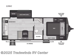 New 2026 Keystone Bullet Classic 21RKC available in Clio, Michigan