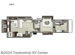 New 2026 Forest River RiverStone 43BFC available in Clio, Michigan