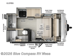 Used 2024 Forest River Rockwood Geo Pro G15FBS available in Mesa, Arizona