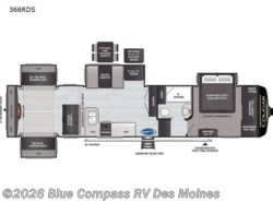 Used 2021 Keystone Cougar 366RDS available in Altoona, Iowa