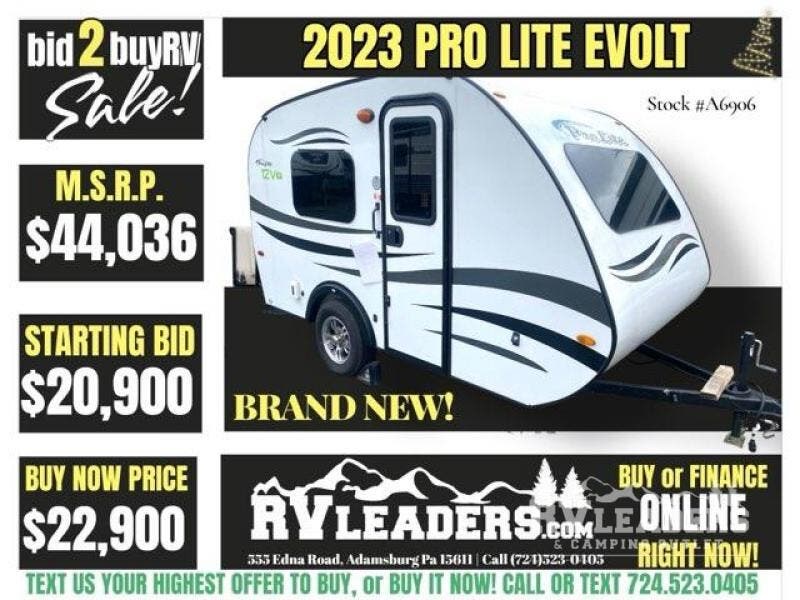 New 2023 ProLite Prolite E-Volt available in Adamsburg, Pennsylvania
