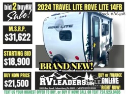 New 2024 Travel Lite Rove Lite 14FB available in Adamsburg, Pennsylvania