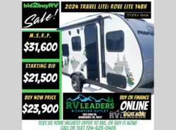 New 2024 Travel Lite Rove Lite 14BH available in Adamsburg, Pennsylvania