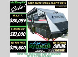 New 2022 Black Series HQ15 Black Series Camper available in Adamsburg, Pennsylvania