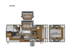 New 2026 Outdoors RV Back Country Series MTN TRX 20MKS available in Adamsburg, Pennsylvania