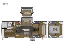 New 2026 Outdoors RV Creek Side Mountain Series 21MKS available in Adamsburg, Pennsylvania