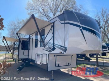New 2024 Forest River Sandpiper 4002FB available in Denton, Texas