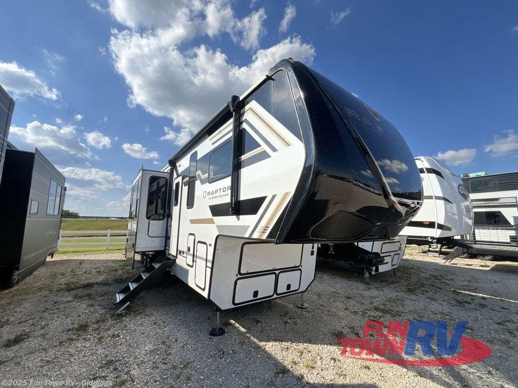 New 2026 Keystone Raptor Carbon Series 398 available in Giddings, Texas