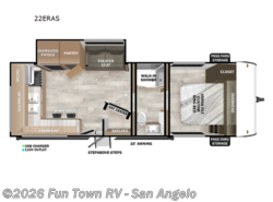 New 2025 Forest River Wildwood 22ERAS available in San Angelo, Texas
