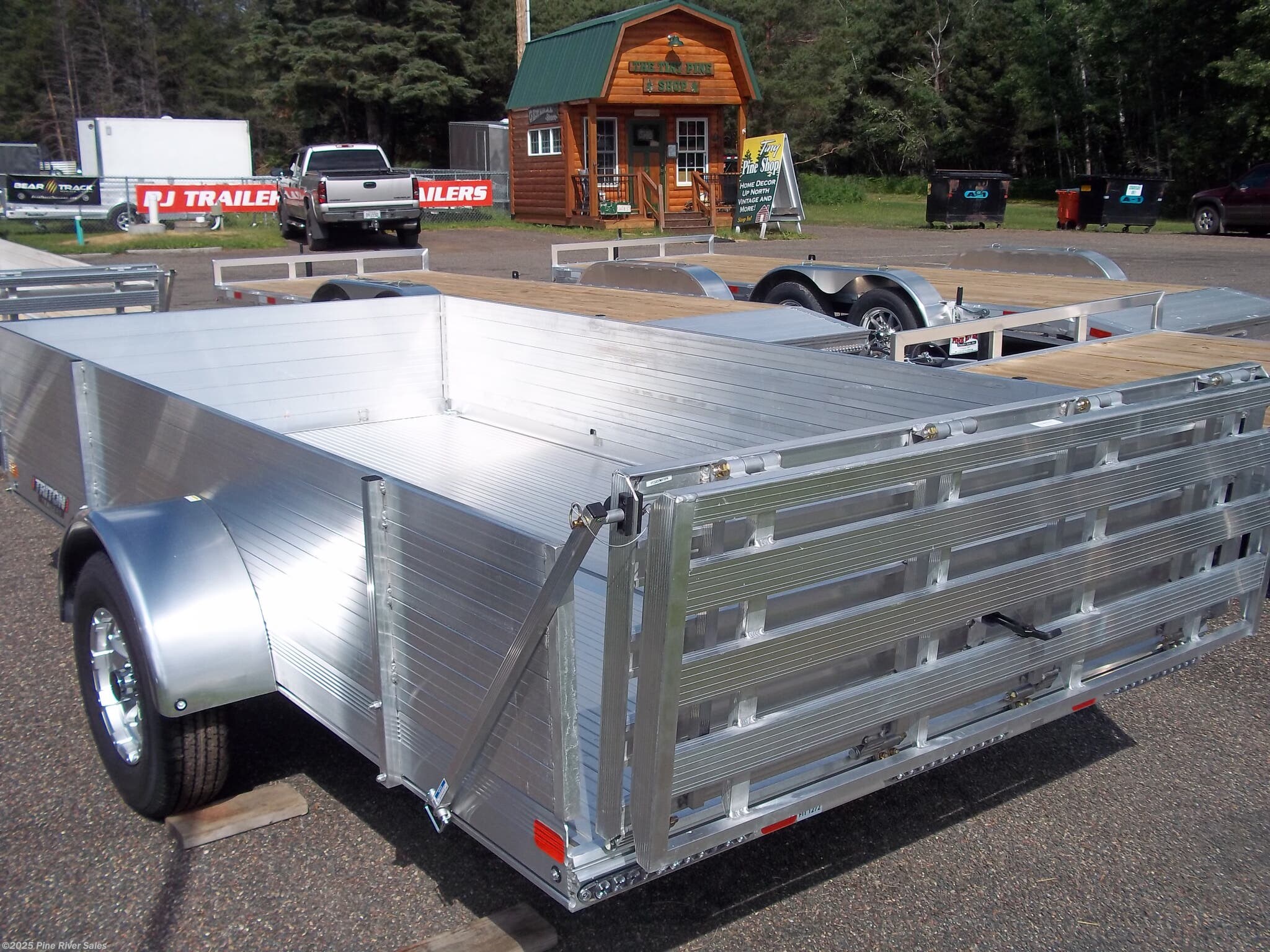 2021 Triton Trailers FIT1272 Aluminum Utility Trailer Check