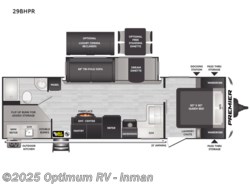 New 2022 Keystone Premier Ultra Lite 29BHPR available in Inman, South Carolina