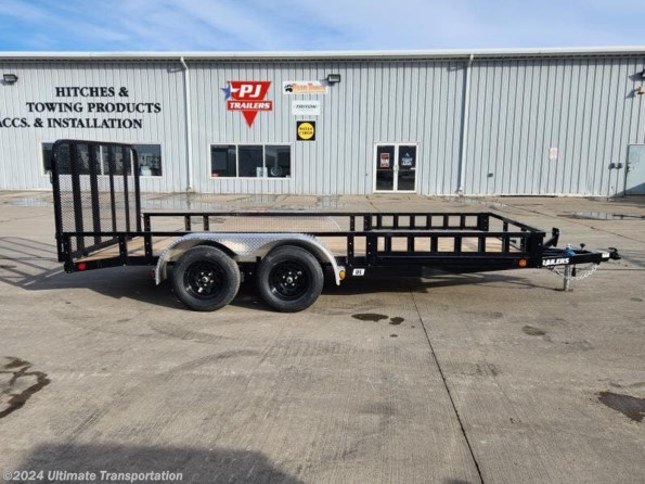 2024 PJ Trailers Utility 83"X16' Tandem  Trailer available in Fargo, ND