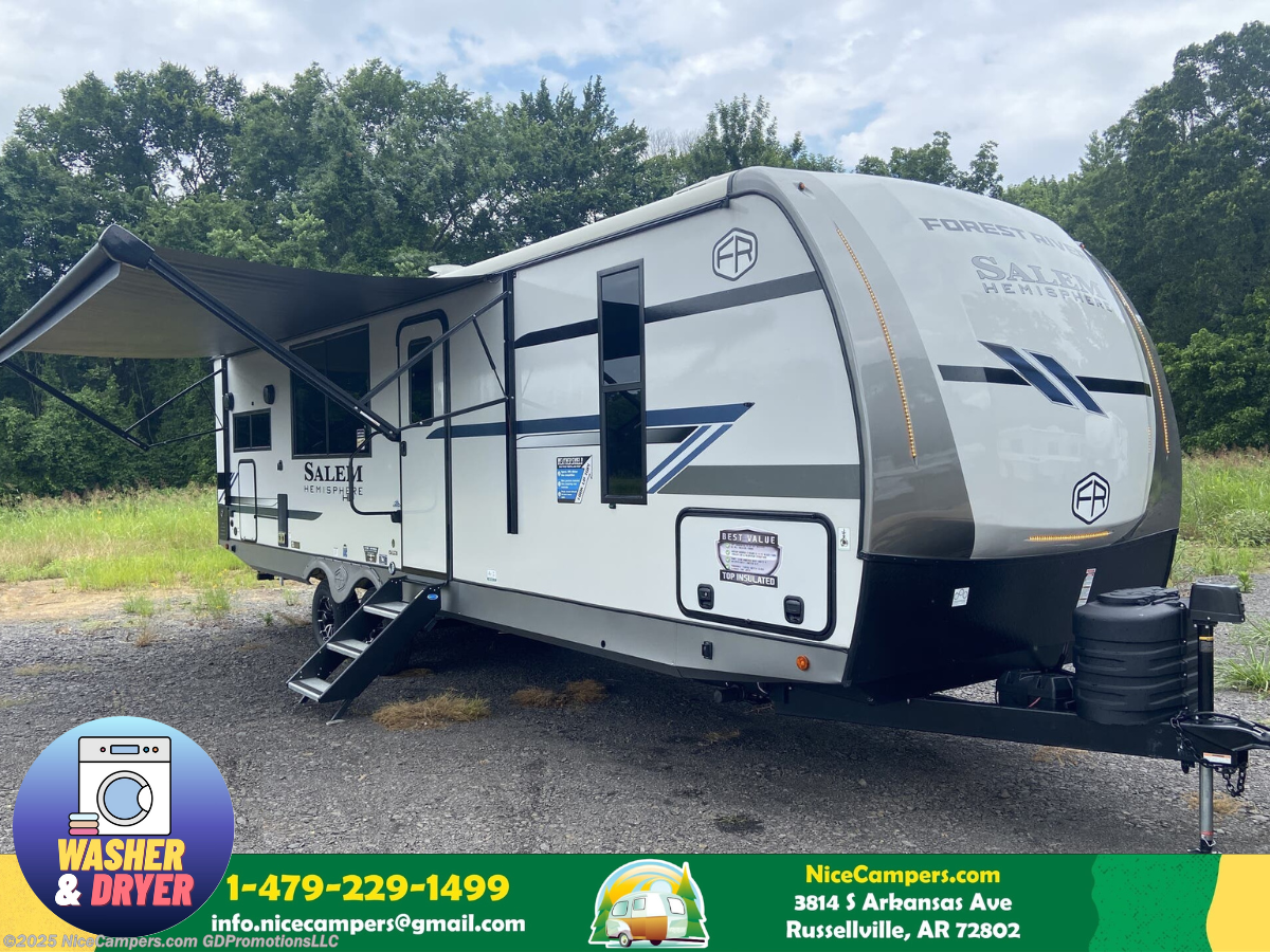 Used 2025 Forest River Salem Hemisphere Hyper-Lyte 27RKHL available in Russellville, Arkansas