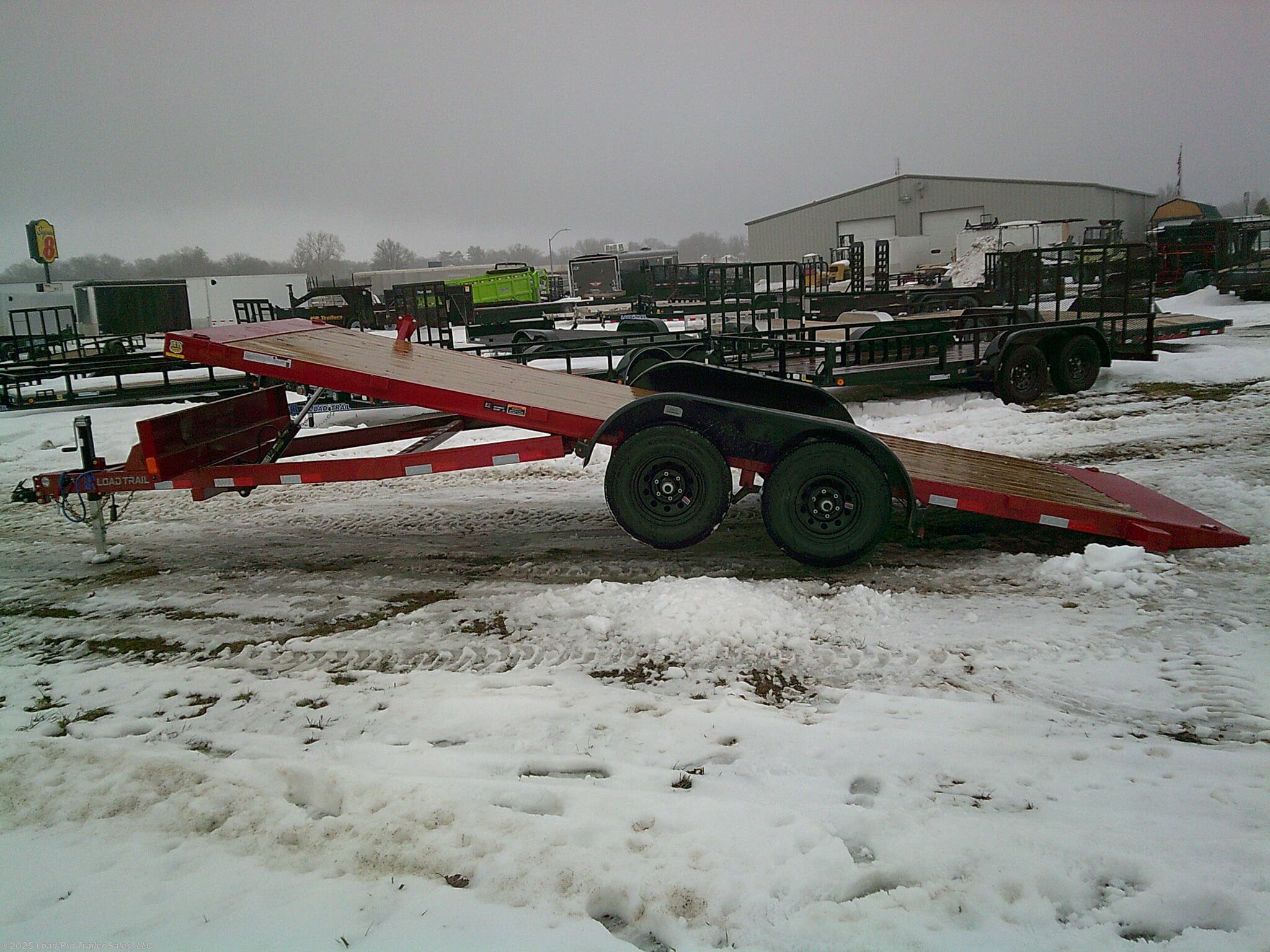 X Tilt Deck Trailer For Sale New Load Trail X Tandem Axle