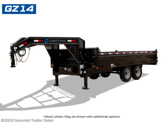 2024 Load Trail GZ 96" x 14' Tandem Axle Gooseneck Deck Over Dump Tra 2024 Load Trail GZ 96" x 14' Tandem Axle Gooseneck Deck Over Dump Tra