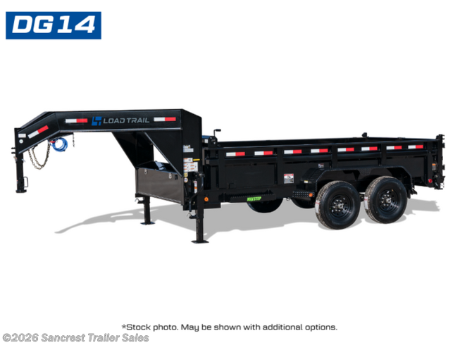2024 Load Trail DG 83" x 14' Tandem Axle Gooseneck Low-Pro Dump Trail 2024 Load Trail DG 83" x 14' Tandem Axle Gooseneck Low-Pro Dump Trail