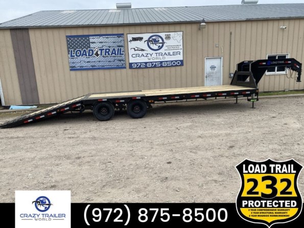 2024 Load Trail GL 102x32 GN Equipment Trailer Hyd Dove Tail 24K GVWR available in Ennis, TX