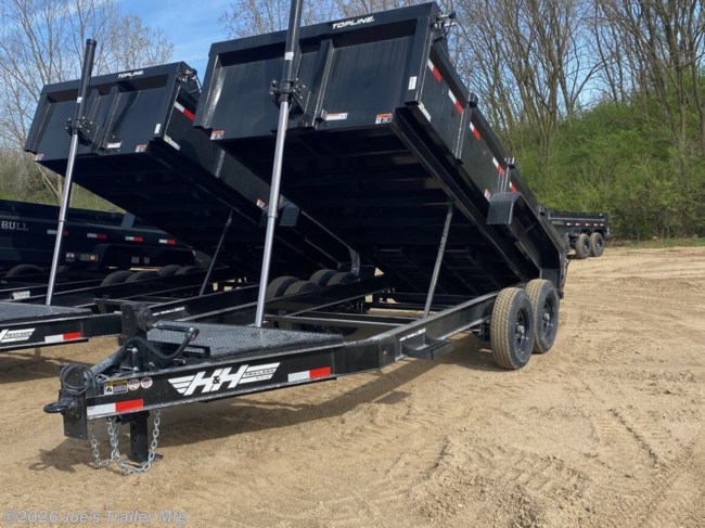 2025 H&H HBTL8314-BP-154 83 X 14 15400 GVWR 2' SIDES