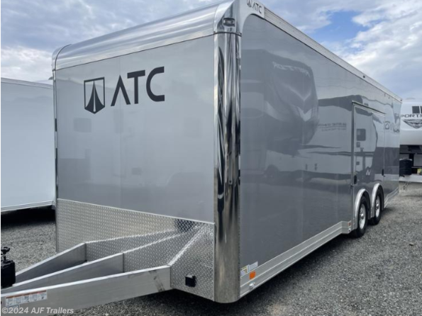 2023 ATC Raven Silver Frost 102"X24' Race Trailer-Car Hauler available in Rathdrum, ID