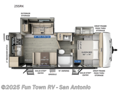 Used 2025 Forest River Flagstaff Micro Lite 25SRK available in Cibolo, Texas