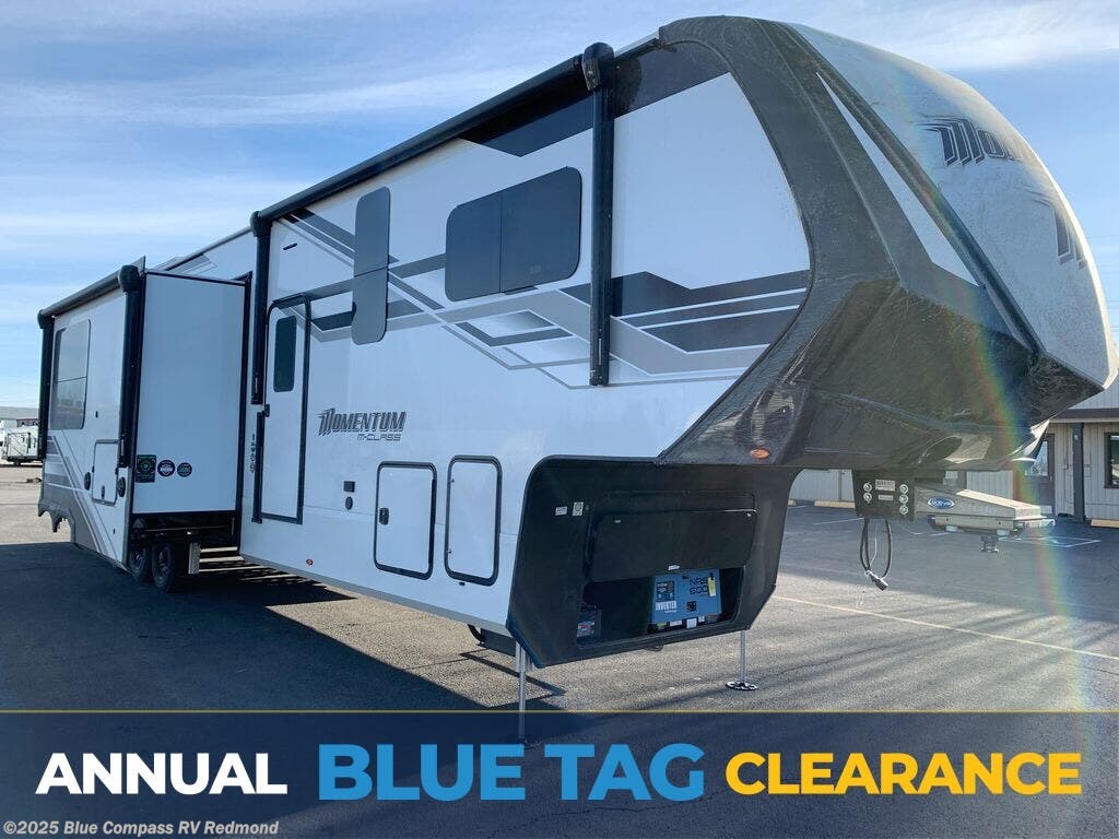 New 2025 Grand Design Momentum M-Class 414M available in Redmond, Oregon