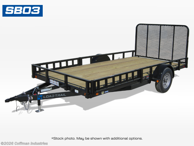 2026 Load Trail SB 77" x 14' Single Axle Trailer