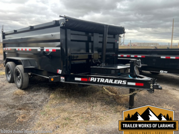 2024 PJ Trailers Dump Trailer DT142 (7X14) available in Laramie, WY