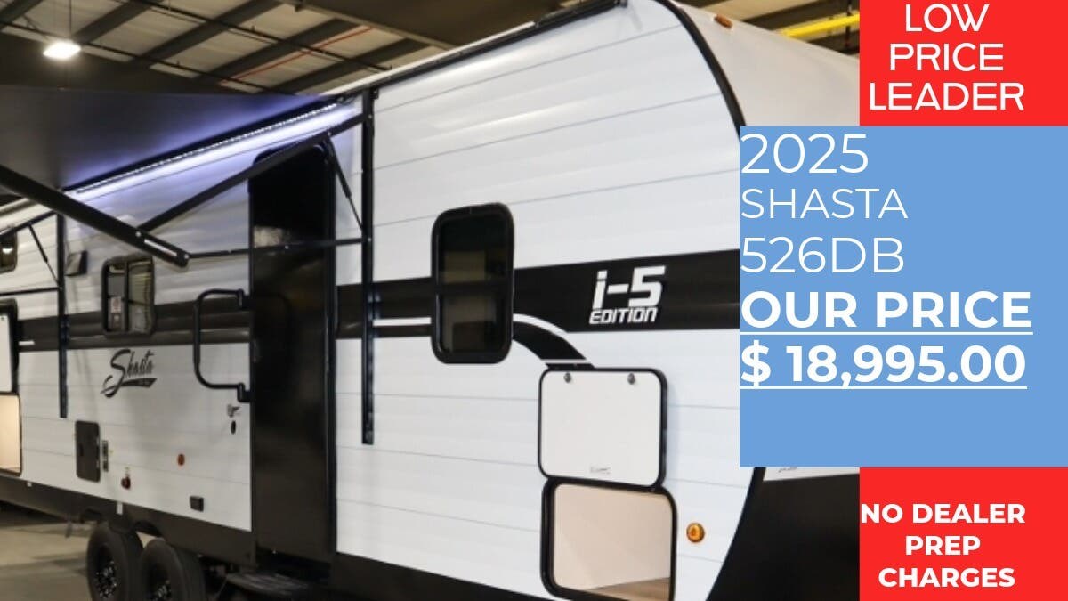 New 2025 Shasta I-5 526DB available in Panama City, Florida