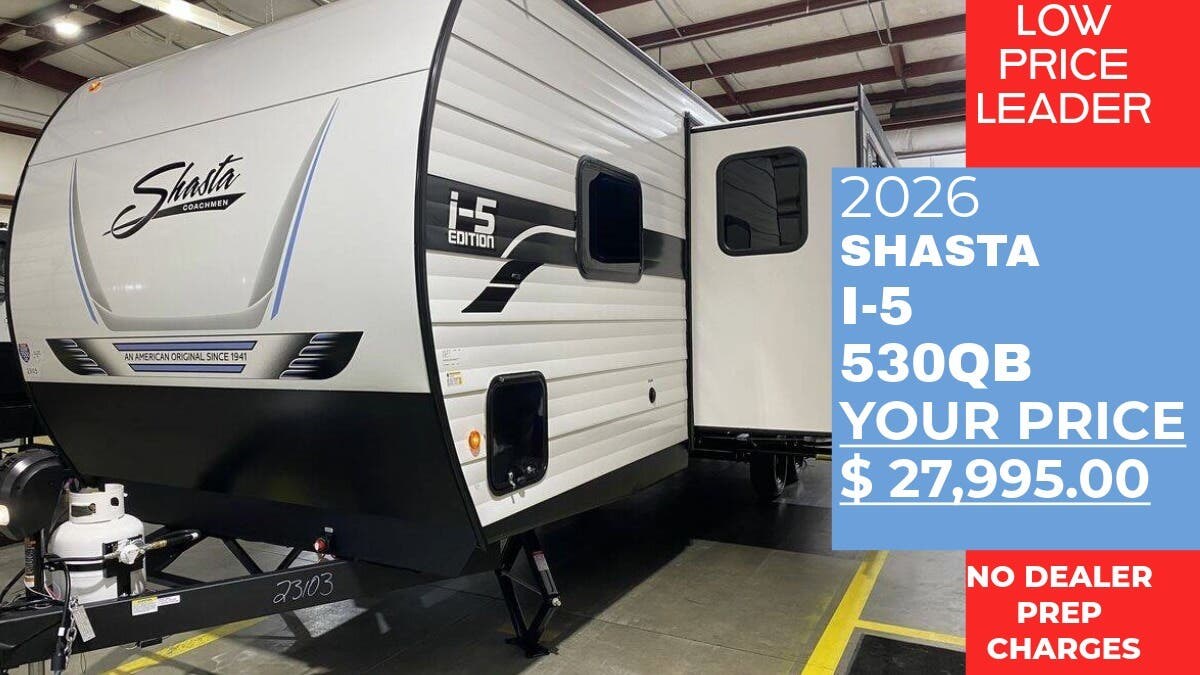 New 2026 Shasta I-5 530QB available in Panama City, Florida