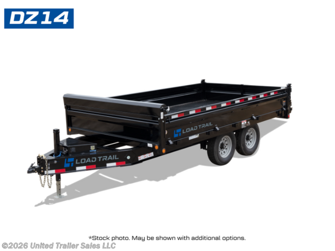 2025 Load Trail DZ 96" x 16' Tandem Axle Pintle Hook Deck Over Dump T 2025 Load Trail DZ 96" x 16' Tandem Axle Pintle Hook Deck Over Dump T