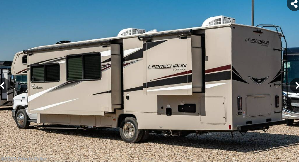 Used 2023 Coachmen Leprechaun Premier rear private bedroom, loft over cab available in Franklin, North Carolina