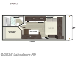 New 2026 Forest River Wildwood FSX 174DBLE available in Muskegon, Michigan