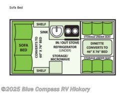 Used 2022 Aliner Classic Sofa Bed available in Claremont, North Carolina