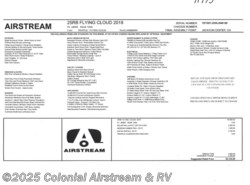 New 2019 Airstream Flying Cloud 25RBT Twin available in Lakewood, New Jersey