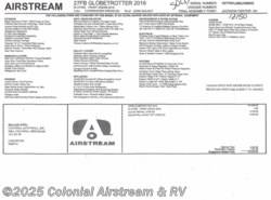 New 2019 Airstream Globetrotter 27FBQ Queen available in Lakewood, New Jersey