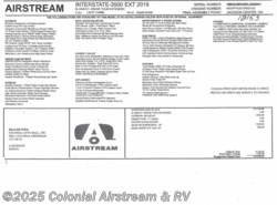New 2019 Airstream Interstate Grand Tour EXT AS available in Lakewood, New Jersey