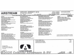 New 2019 Airstream International Serenity 23FBQ Queen available in Lakewood, New Jersey
