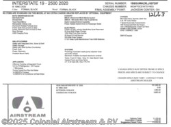 New 2020 Airstream Interstate Nineteen 4x4 available in Millstone Township, New Jersey