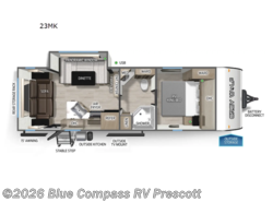 New 2026 Forest River Cherokee Grey Wolf 23MK available in Prescott, Arizona