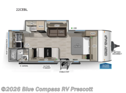 New 2026 Forest River Cherokee Grey Wolf Black Label 22CEBL available in Prescott, Arizona