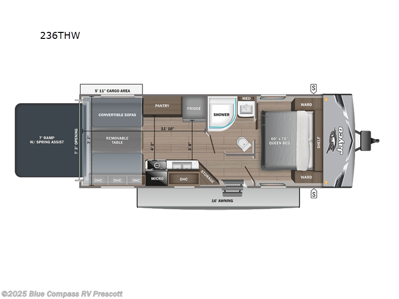 New 2025 Jayco Jay Flight 236THW available in Prescott, Arizona