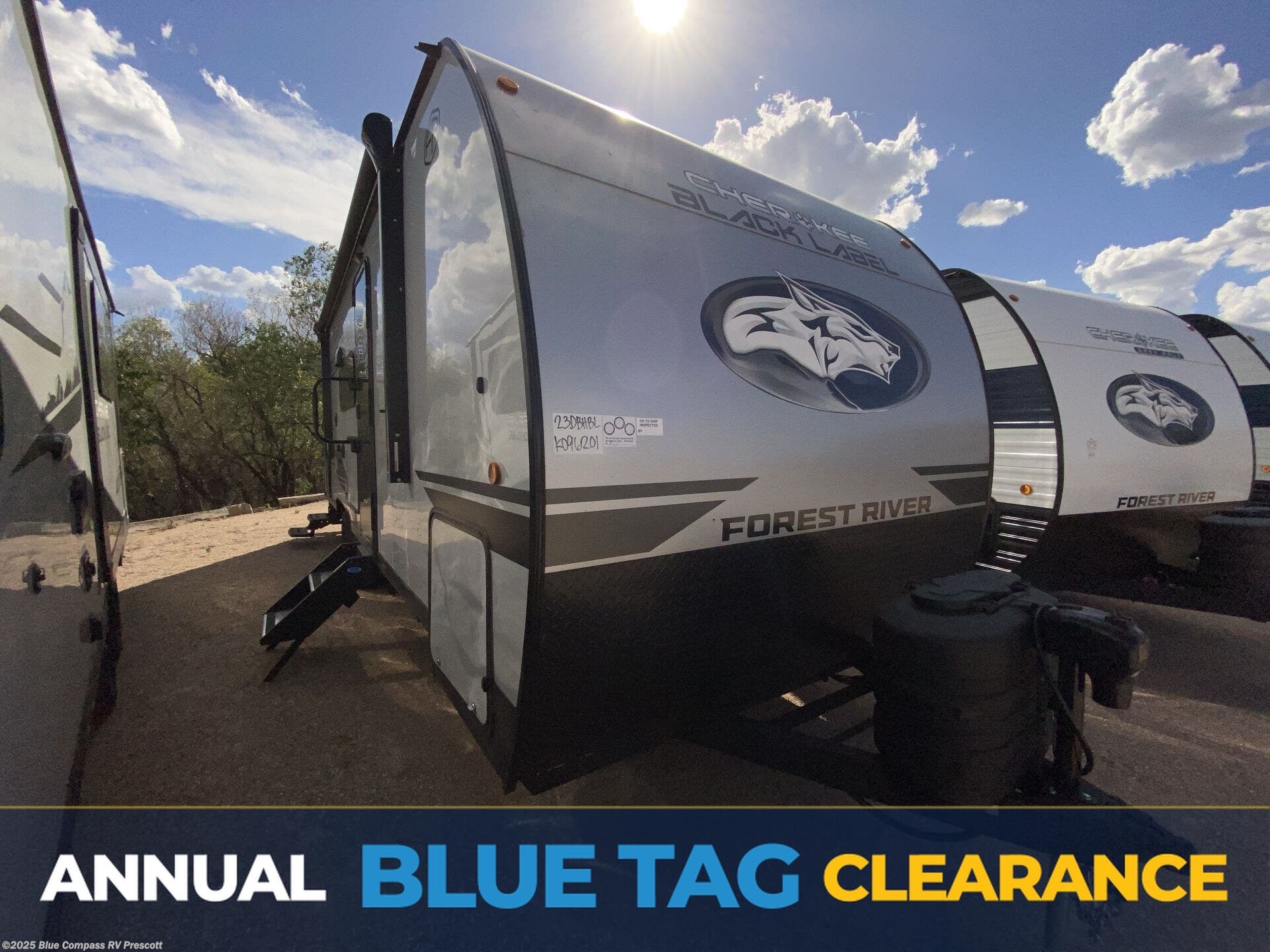 New 2026 Forest River Cherokee Grey Wolf Black Label 23DBHBL available in Prescott, Arizona