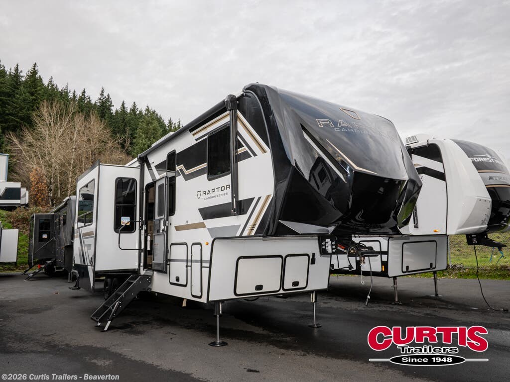 New 2026 Keystone Raptor Carbon 368 available in Beaverton, Oregon