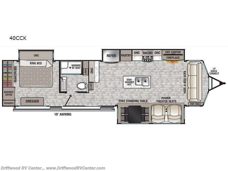 Used 2022 Forest River Cedar Creek Cottage 40CCK available in Clermont, New Jersey