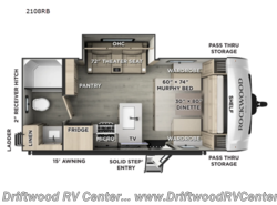 New 2026 Forest River Rockwood Mini Lite 2108RB available in Clermont, New Jersey