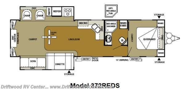 Used 2012 Forest River Wildwood DLX 372REDS available in Clermont, New Jersey