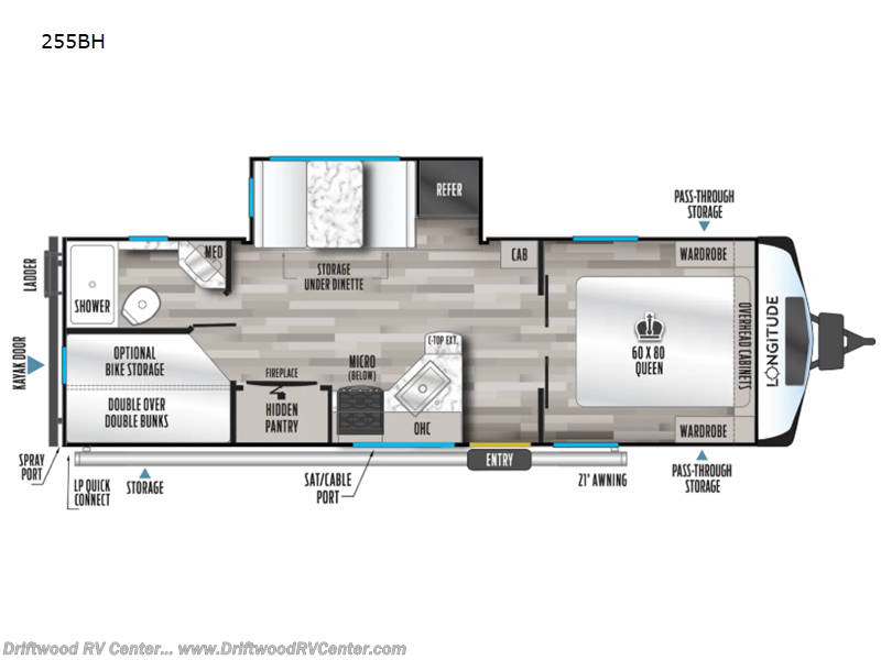 New 2026 East to West Longitude 255BH available in Clermont, New Jersey