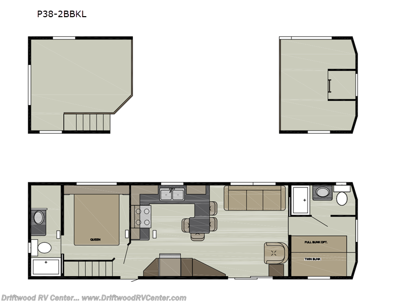 New 2027 RC Industries Canterbury Parkvue P38-2BBKL available in Clermont, New Jersey